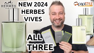 Hermes H24 NEW Herbes Vives vs EDP 2022 vs 2021 H24 EDT  First Impressions Review [upl. by Acirehs268]