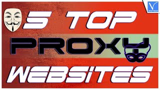 Top 5 Free Proxy Websites that will make you Anonymous [upl. by Aytnahs]