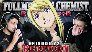 DONT DO IT WINRY Fullmetal Alchemist Brotherhood Episode 22 REACTION  quotBacks in the Distancequot [upl. by Antipus178]