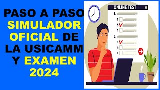 Soy Docente PASO A PASO SIMULADOR OFICIAL DE LA USICAMM Y EXAMEN 2024 [upl. by Laurinda5]