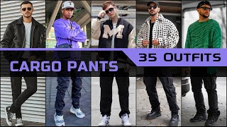 35 Cargo Pants Outfit Ideas for Winter 2024  Mens Fashion [upl. by Jessalin225]