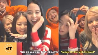 BLACKPINK Tease JISOO for Snowdrop Kiss Scene Eng Sub [upl. by Akehsal]