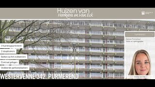 Te koop Westervenne 342 Purmerend  Hoekstra en van Eck Makelaars  Méér Makelaar [upl. by Tjaden]