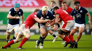 Highlights Wales v Scotland  Guinness Six Nations [upl. by Diver689]