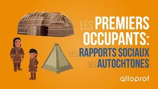 Les premiers occupants  les rapports sociaux des Autochtones  Histoire  Alloprof [upl. by Tarrah]