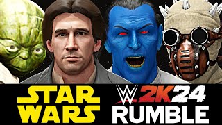 ALLSTAR WEEK  STAR WARS RUMBLE  ShockWrestling Universe wwe2k24 [upl. by Aicirtel]