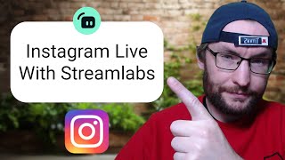 Easy Streamlabs Setup  How To Stream On Instagram Live From PC or Mac [upl. by Euqitsym]