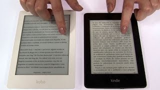 Comparação de ereaders Kindle x Kobo [upl. by Anwaf]