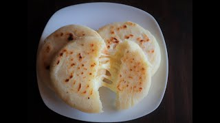 COMO HACER AREPAS RELLENAS DE QUESO Facil y deliciosas [upl. by Aileek]