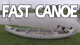 Fabricating a Canoe Motor Mount and Test Drive [upl. by Hsatan]