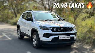 Dream CAR😍New JEEP COMPASS Longitude Optional 4x2 Automatic🚀New Member In Family🔥 [upl. by Sherrard]