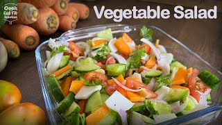 Vegetable Salad  Veg Salad Recipe Weight Loss Recipes Easy Recipe [upl. by Fagin]