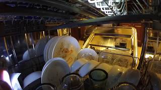 Whirlpool TotalCoverage Dishwasher  Full Load Interior View [upl. by Ihab319]