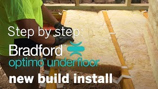 How to install Optimo Underfloor Insulation in a new building [upl. by Eixam]