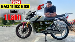 Top 5 Mileage Bike In 110cc In India 2024  Best Mileage Bike Under 1 Lakh [upl. by Kirsch]