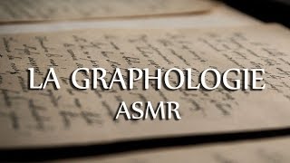 La graphologie  ASMR français  Chuchotements amp page turning French ASMR [upl. by Chuck]