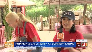 VIDEO Schnepf Farms kicks off their Pumpkin and Chili Party [upl. by Arec]