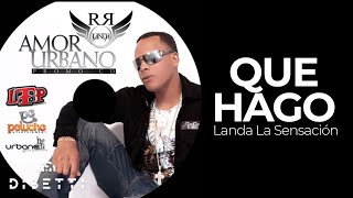 Landa La Sensación  Qué Hago  Salsa con Letra Urbana [upl. by Onirefes]