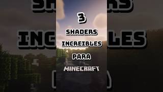 Mejores shader para Minecraft minecraft minecrafttutorial shaders beautiful parati [upl. by Yevoc]