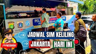 Jadwal Lokasi SIM Keliling Jakarta [upl. by Warrenne484]