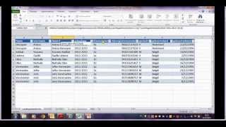 Data koppelen 3 Vertikaal zoeken met meerdere criteria in Excel 2010 [upl. by Ysied]