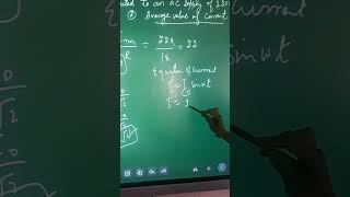 Alternating current Sinusoidal wavesNumericals [upl. by Inesita160]