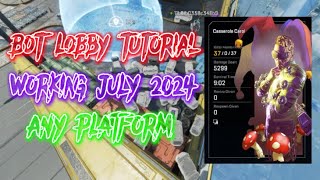 BOT LOBBY TUTORIAL WORKING SEASON 21  Apex Legends [upl. by Rodrich]