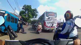 JALAN TRANSYOGI CIBUBUR DARI CILEUNGSI ARAH JAKARTA [upl. by Loftis486]