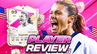 5⭐5⭐ 99 FUTTIES ICON HAMM SBC PLAYER REVIEW  FC 24 Ultimate Team [upl. by Peppy]