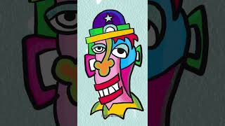 Cubism art easy drawing cubism art easydrawing viral satisfying [upl. by Engleman]