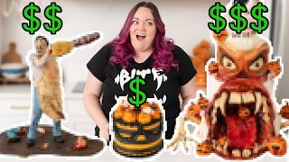 I Paid 3 Bakeries 1500 to make insane Halloween Cakes [upl. by Luigi]