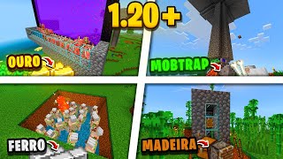 FARMS que vc 𝗣𝗥𝗘𝗖𝗜𝗦𝗔 ter no seu MUNDO do Minecraft Bedrock [upl. by Haelam]