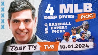 FREE MLB Picks for Today Tuesday 10124 [upl. by Tobiah]