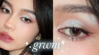 Ethereal Soft Glam 🧚🏻 grwm [upl. by Enicnarf]