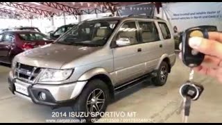 ISUZU SPORTIVO 2014 MT [upl. by Ynnol]