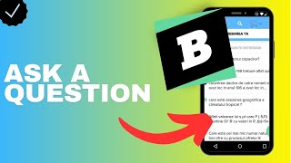 How to ask a question in the Brainly app [upl. by Tav]