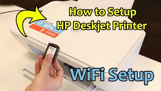 HP Deskjet Plus 3700  3755  How to Reset Printer Setting  WiFi Restore 123hpcom [upl. by Edals]