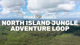 NORTH ISLAND JUNGLE ADVENTURE LOOP  Big Island  SelfGuided Audio Tour  Download the App [upl. by Ahsekyt805]