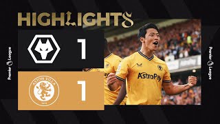 HIGHLIGHTS Liverpool 20 Wolves  van Dijk amp Salah goals seal win over Wolves [upl. by Doe]