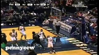 Kyle Korvers Career all 3pointers from Allen Iverson [upl. by Garibull948]