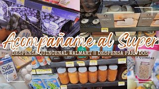 ✅️ACOMPAÑAME AL SUPERMERCADO WALMART A HACER LA DESPENSA 🛒 COMPRA QUINCENAL WALMART✨️💗 [upl. by Loggia]