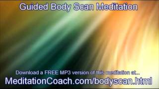 10 Minute Guided Body Scan Meditation from The Meditation Coach [upl. by Leffen]