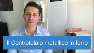 controtelaio metallico in ferro per infissi [upl. by Joshi]