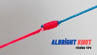 Simple And Powerful Shock Leader  Albright Knot  How to Tie Shock Leader Knot [upl. by Tohcnarf]