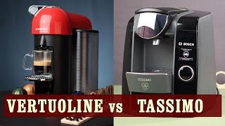 Nespresso Vertuoline vs Tassimo [upl. by Hajan]