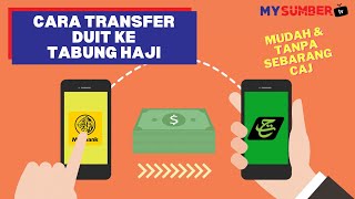 Cara Transfer Duit Ke Tabung Haji Daripada Akaun Bank Tanpa Caj Menggunakan THiJari amp JomPay [upl. by Renzo]