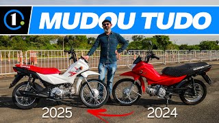 HONDA POP 110i ES 2025 VEJA O QUE MUDA E O PREÇO [upl. by Idnahr423]