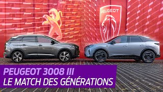 PEUGEOT 3008 Le duel face à lancien [upl. by Narah]