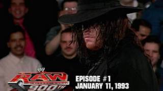 Raw 900 Moment The first episode of Monday Night Raw [upl. by Langston]