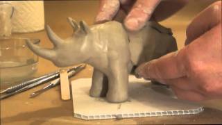 Making a Simple Animal out of Clay [upl. by Martyn137]